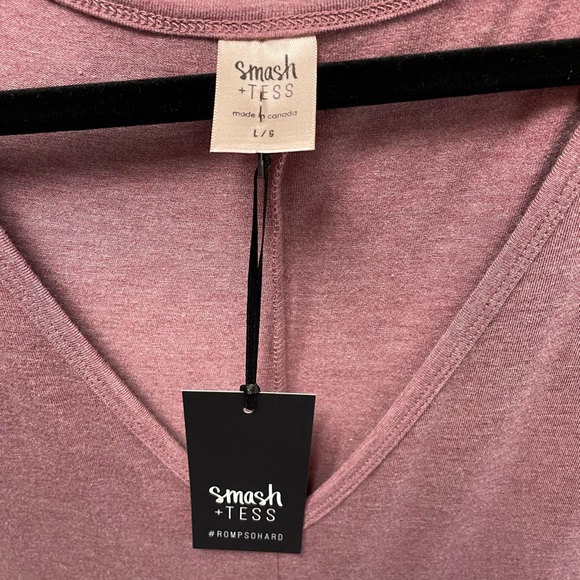 NWT - Sunday Romper in Mauve - Picture 6 of 7